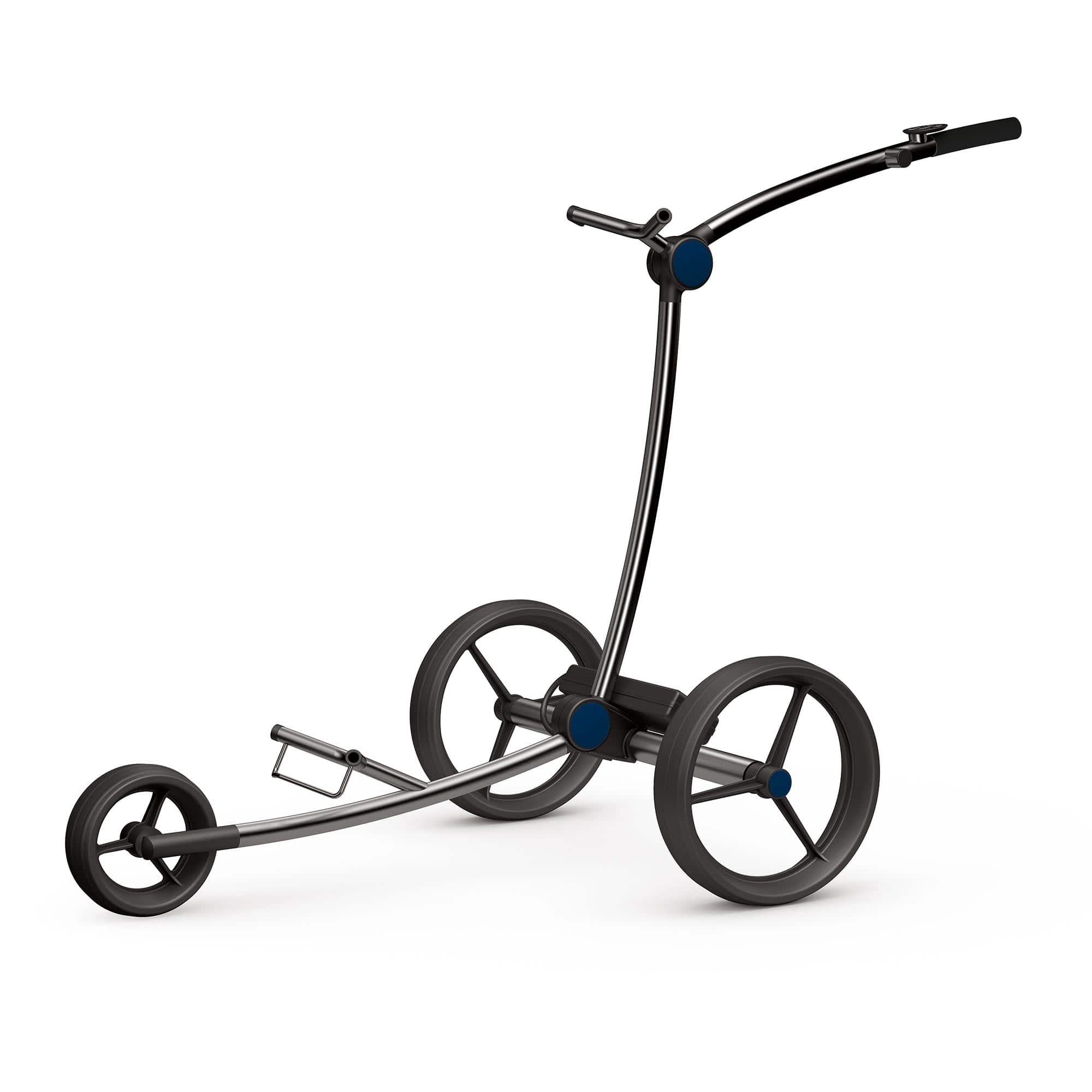 GolfQaunt Titan Caddy 2e vorne Marineblau