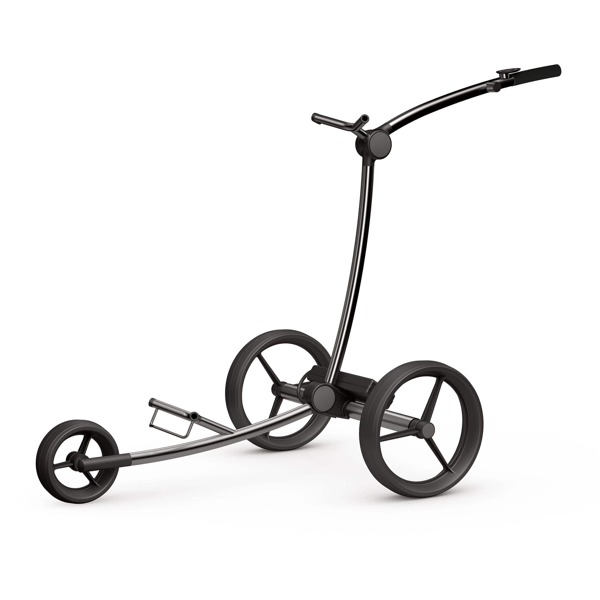 GolfQaunt Titan Caddy 2e vorne Titangrau