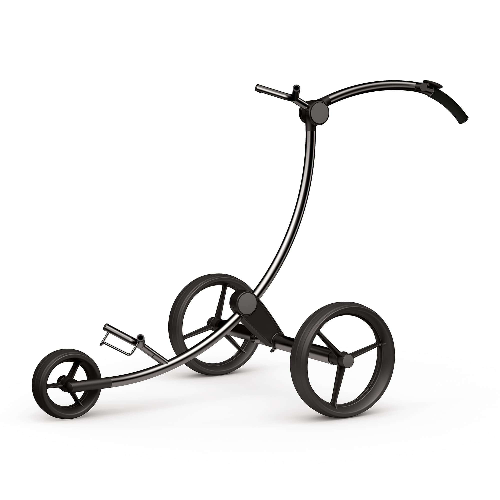 GolfQuant Titan Caddy 3e vorne Titangrau